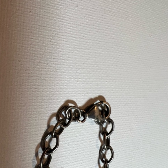 Vintage Native American Turquoise Necklace, Signed. - Picture 5 of 7